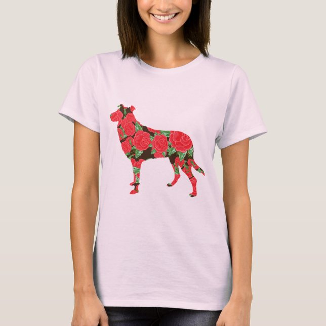 Camiseta Collie liso (Anverso)