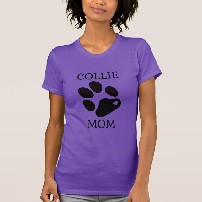 Camiseta Collie Mom (Anverso)