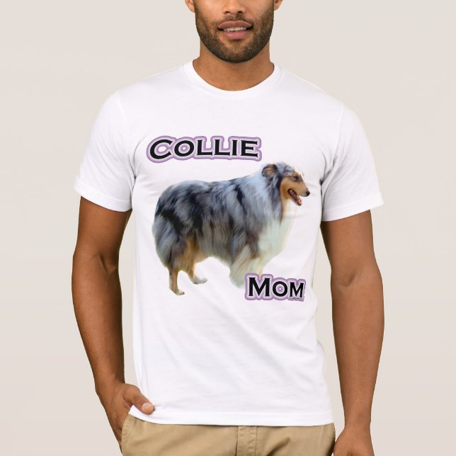 Camiseta Collie Mom 4 (Anverso)