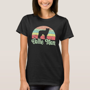 Camiseta Collie Mom Dog Puppy Paw Love Border Collie Mother