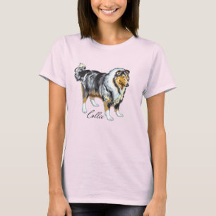 Camiseta Collie rugoso