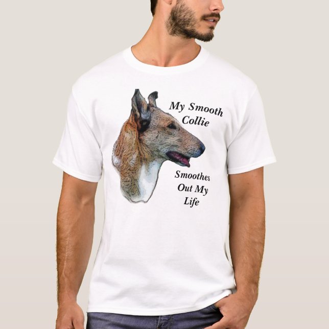 Camiseta Collie suave (Anverso)