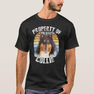 Camiseta Collie Tri Retro (Propiedad De