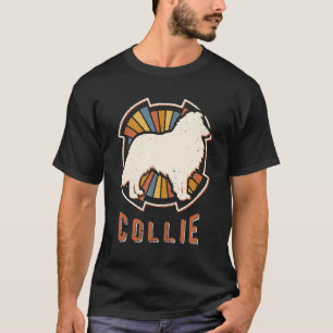 Camiseta Collie Vintage Classic Retro Dog Love