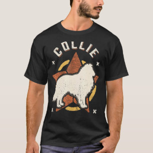 Camiseta Collie Vintage Retro Classic Dog