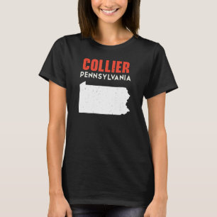 Camiseta Collier Pennsylvania Estados Unidos de América Via