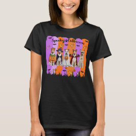 Camiseta Collies de Halloween