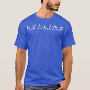 Camiseta Collins Family Collins Surname Collins Last na