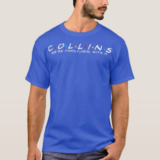 Camiseta Collins Family Collins Surname Collins Last na