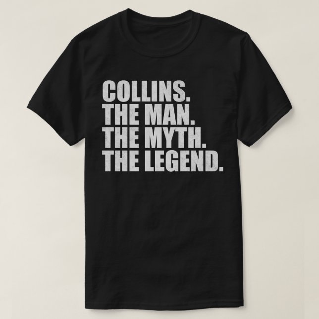 Camiseta Collins Family name Collins Last Name Colli (Diseño del anverso)