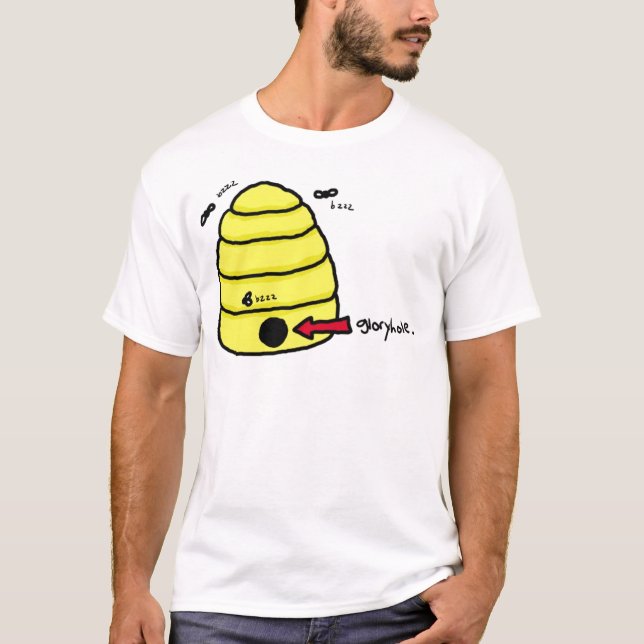 Camiseta Colmena Gloryhole (Anverso)