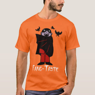 Camiseta Colmillos de vampiro fantásticos Versión blanca