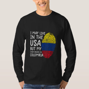Camiseta Colo de mujeres colombianas hombres de té colombia