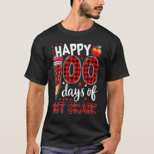 Camiseta Colocación De Búfalo 100 Días De Primer Grado 100