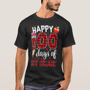 Camiseta Colocación De Búfalo 100 Días De Primer Grado 100
