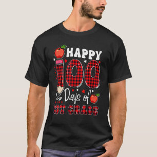 Camiseta Colocación De Búfalo 100 Días De Primer Grado 100