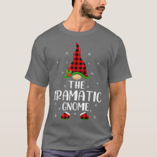 Camiseta Colocación De Búfalo Rojo Que Coincide Con El Dram