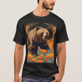 Camiseta Colocación de osos a través de Naranjas de Califor