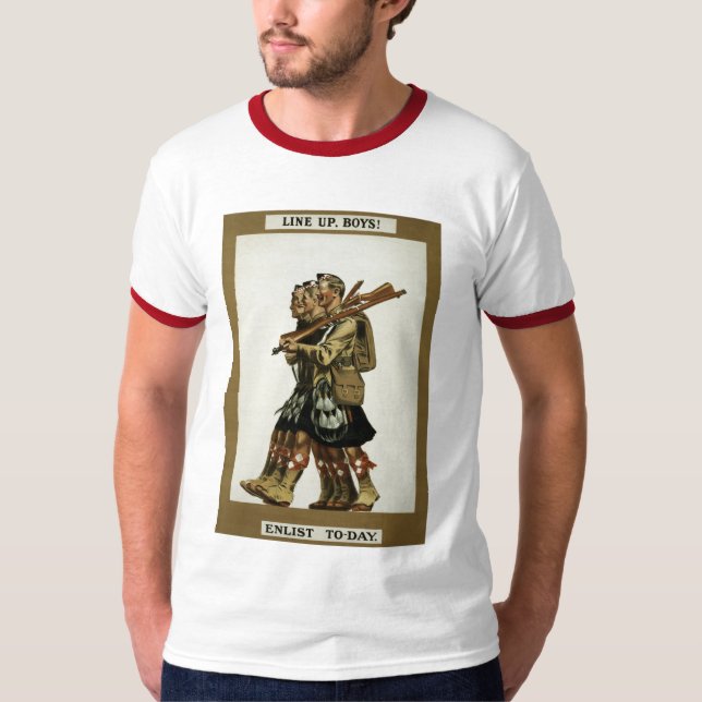 Camiseta Colocar a los chicos (Anverso)