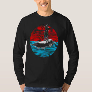 Camiseta Colocar las ondas de remo Paddleboarder Padd exter