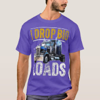Coloco grandes cargas Gran Rig Conductor de Camion