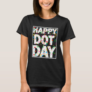 Camiseta Coloful Happy Dot Day 2022 International Dot Day