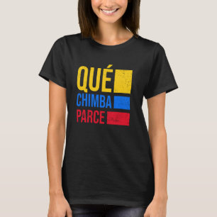Camiseta Colom retro vintage de la bandera colombiana de Qu