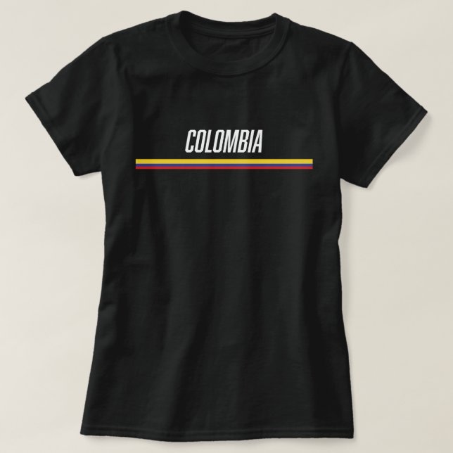Camiseta Colombia (Diseño del anverso)
