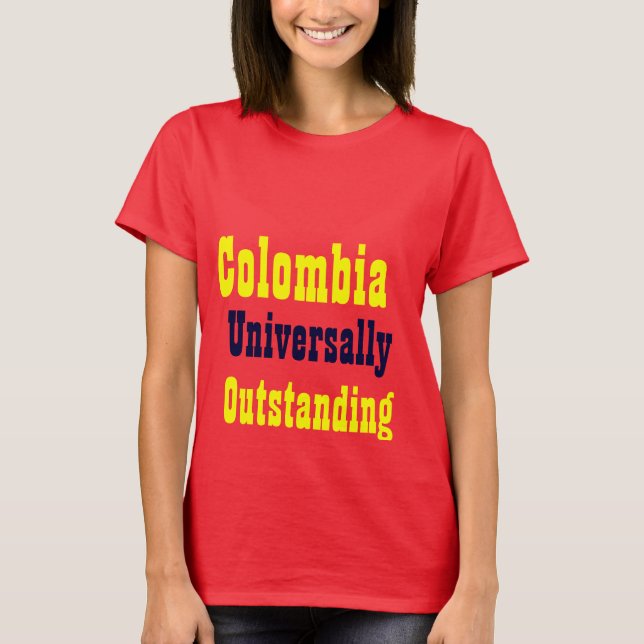Camiseta Colombia (Anverso)
