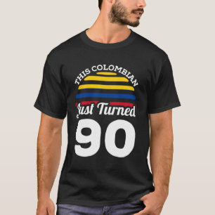 Camiseta Colombia: 90 Años Y Colombia 90