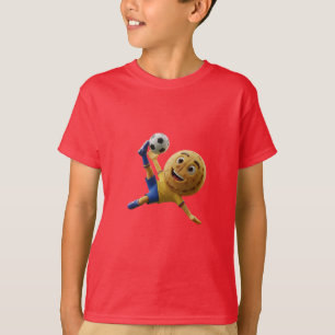 Camiseta Colombia Arepa Food Soccer Mascot - Group K