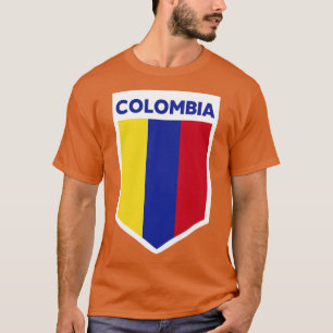 Camiseta Colombia Bandera Emblema