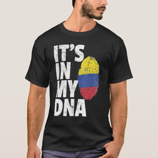 Camiseta Colombia Colombian Flag  Pride Country Home Nation (Anverso)