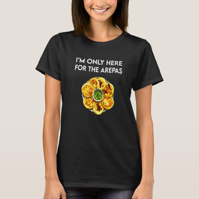 Camiseta Colombia Comida Comida Comida Coincidiendo con el  (Anverso)