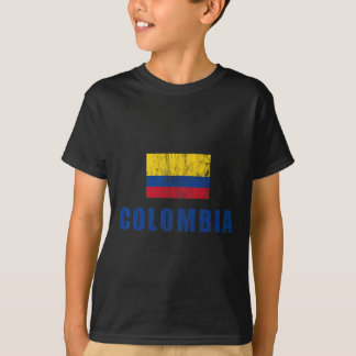 Camiseta Colombia Diseño Colombiano Ropa Outfit Pequeño 