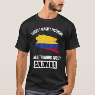 Camiseta Colombia: El amor no escuchó pensar sobre