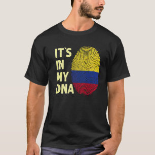 Camiseta Colombia En Mi Adn El Equipo Colombiano De Bandera