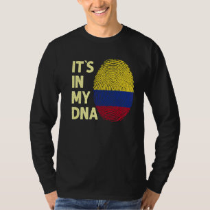 Camiseta Colombia En Mi Adn El Equipo Colombiano De Bandera