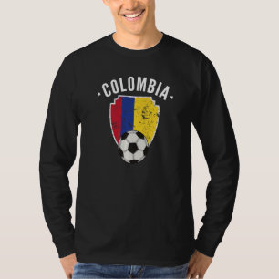 Camiseta Colombia: Fútbol Bandera de Colombia P