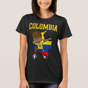 Camiseta Colombia Fútbol Colombiano Dabbing