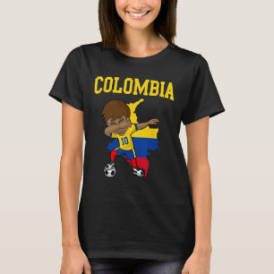 Camiseta Colombia Fútbol Fútbol Colombiano Dabbing