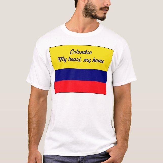 Camiseta Colombia globalmente sobresaliente (Anverso)