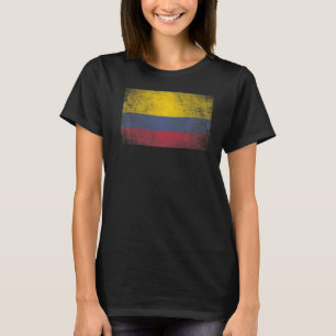 Camiseta Colombia: La bandera colombiana del país de origen