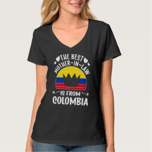 Camiseta Colombia: La mejor madre en derecho es la madre co