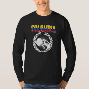 Camiseta Colombia: Mesa de ping pong colombiano