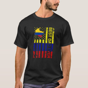Camiseta Colombia: Papá colombiano Usa Día del Padre Estado