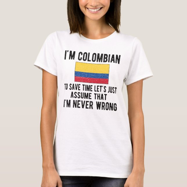 Camiseta Colombia: Patrimonio colombiano genera bandera col (Anverso)