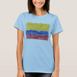 Camiseta Colombia textual