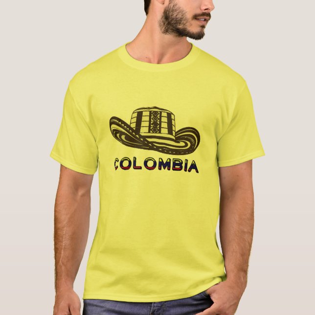 Camiseta Colombia Vueltiao Sombrero tee (Anverso)