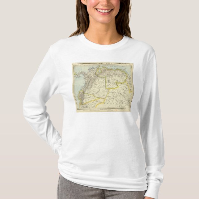 Camiseta Colombia y Venezuela (Anverso)